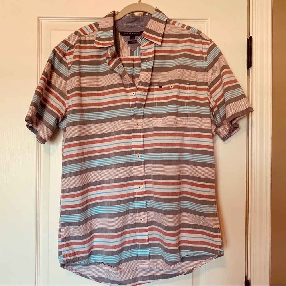 Tommy Hilfiger Striped Button-up